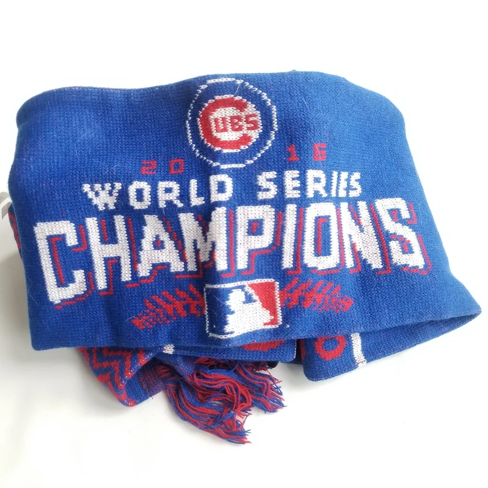 new Chicago Cubs World Series Champions Scarf